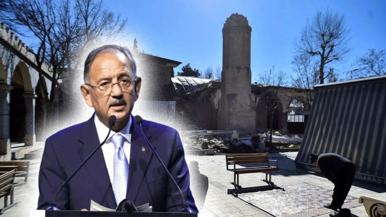 Bakan Özhaseki yazarın sözlerini anımsattı! “Ulu Camii'nin kubbeyi yerde görünce sanki boynum kesilmiş de yere atılmış gibi hissettim”