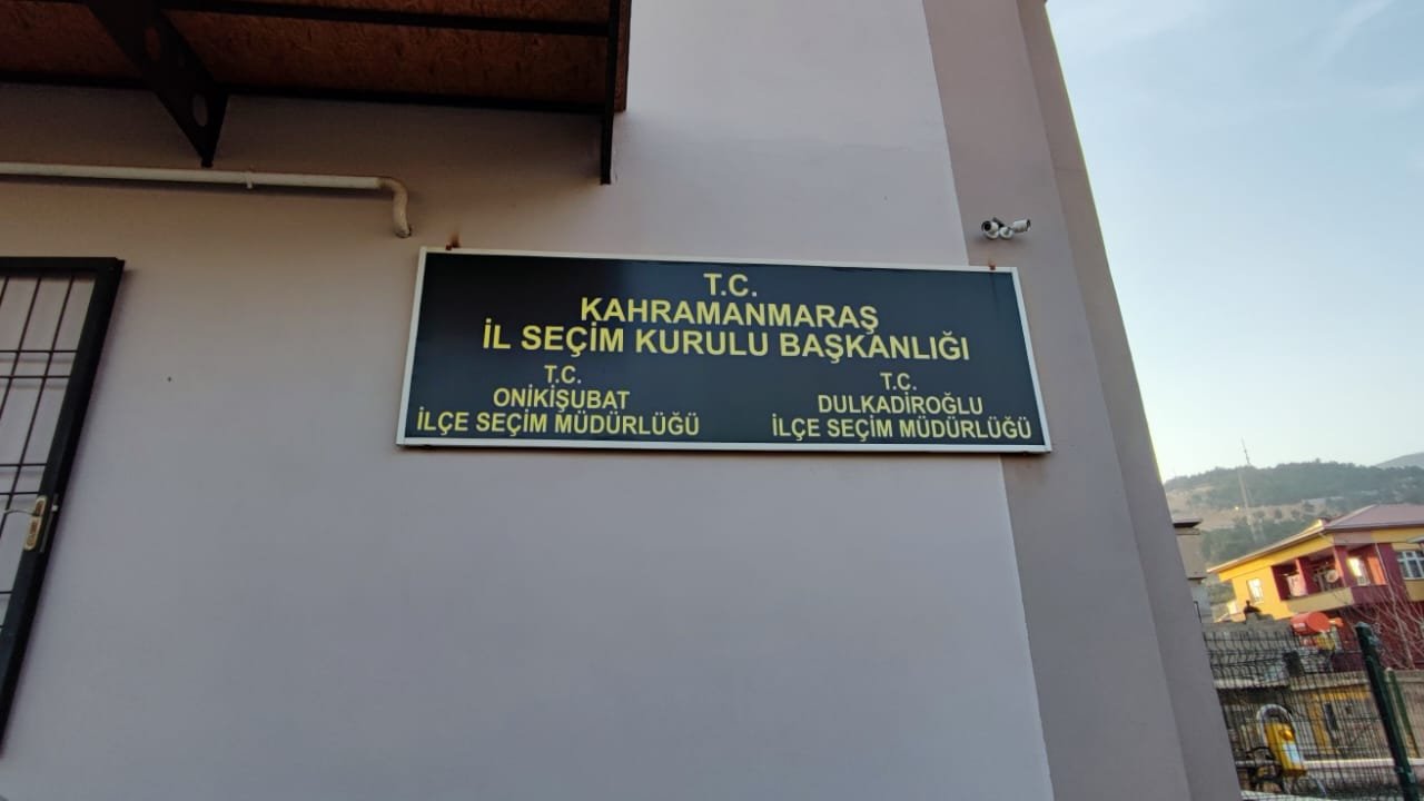 Kahramanmaraş’ta seçim için listeler askıya çıkıyor! İşte tarihler!