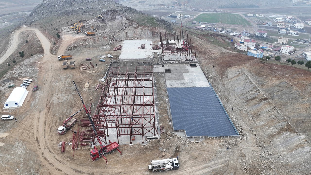 Kahramanmaraş’ta merak konusu olan hastane inşaatı hızla yükseliyor!