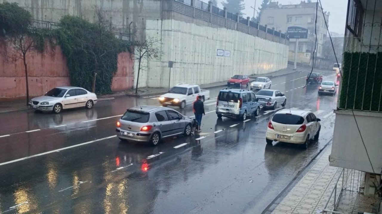 Kahramanmaraş’ta zincirleme kaza!