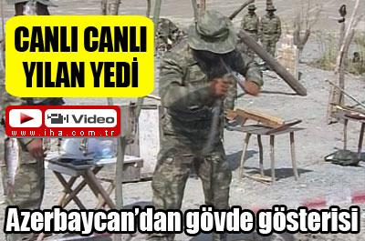 Azerbaycandan gövde gösterisi