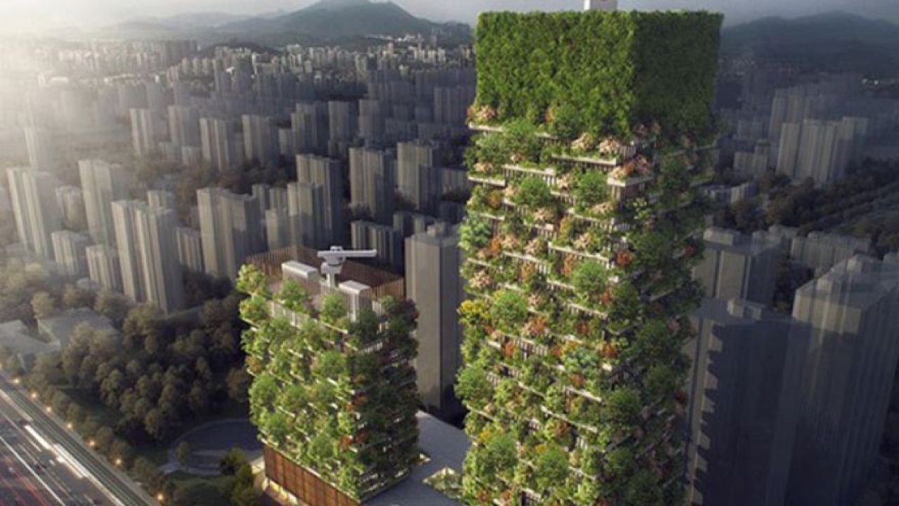 Hava kirliliğiyle mücadelede yeni silah: Dikey ormanlar