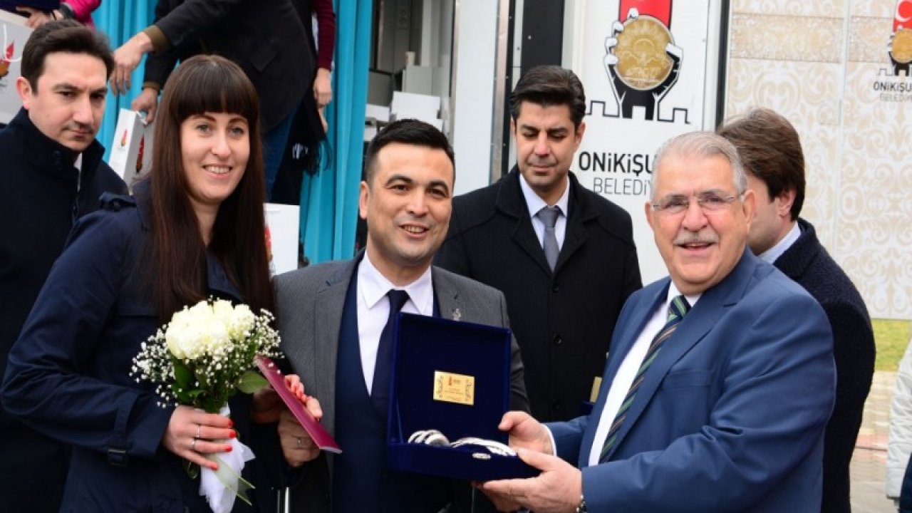 14 Şubat sevgililer günü dolayısıyla 40 çifte toplu nikah töreni düzenle