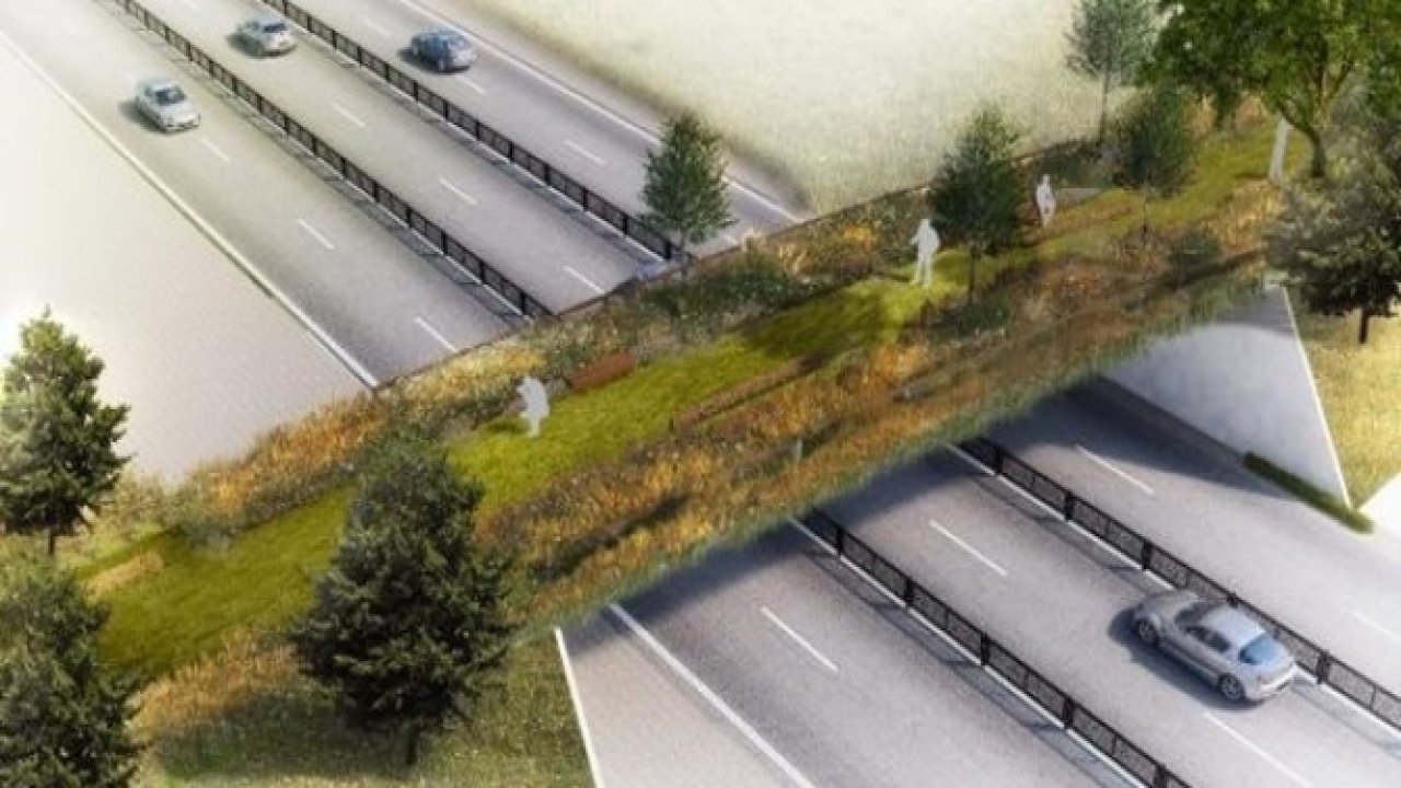 GEZİ PARKI'NA YAPILACAK YAYA KÖPRÜSÜ BÖYLE GÖRÜNECEK