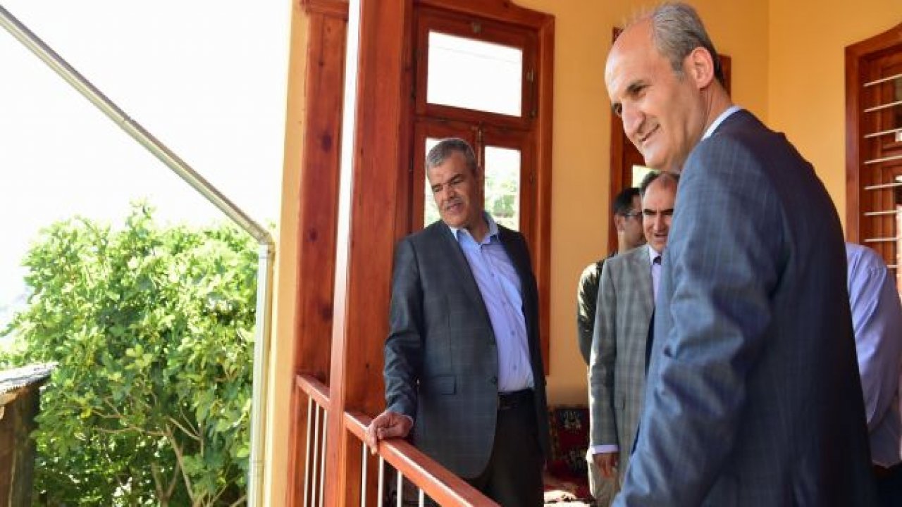 BAŞBAKAN YARDIMCISI KAYNAK, DULKADİROĞLU'NUN BİTEN PROJELERİNİ YERİNDE İ