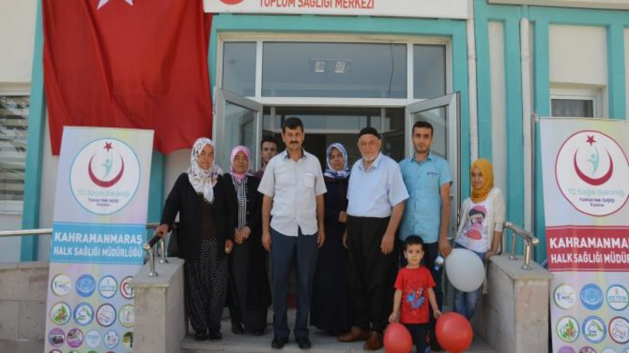 ANDIRINLI ŞEHİDİMİZİN İSMİNİ TOPLUM SAĞLIĞI MERKEZİMİZ YAŞATACAK