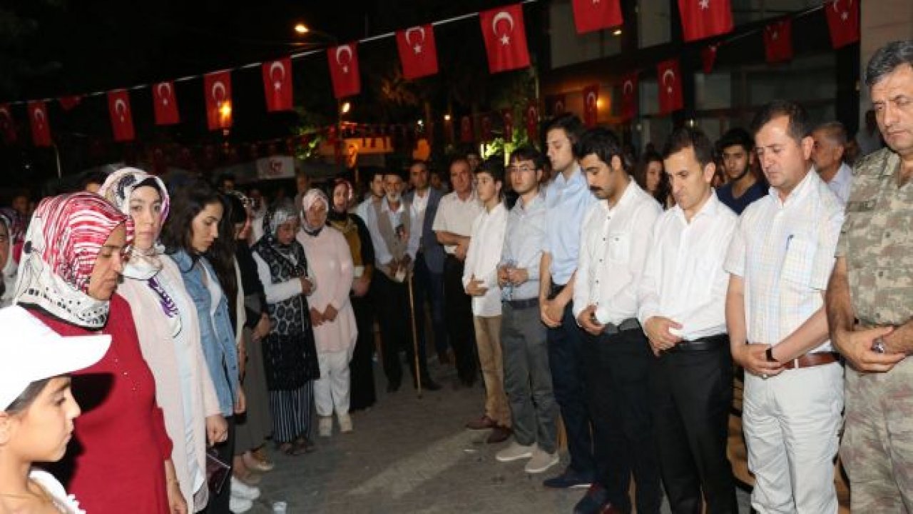 PAZARCIK 7’DEN 70’E TEK YÜREK OLDU