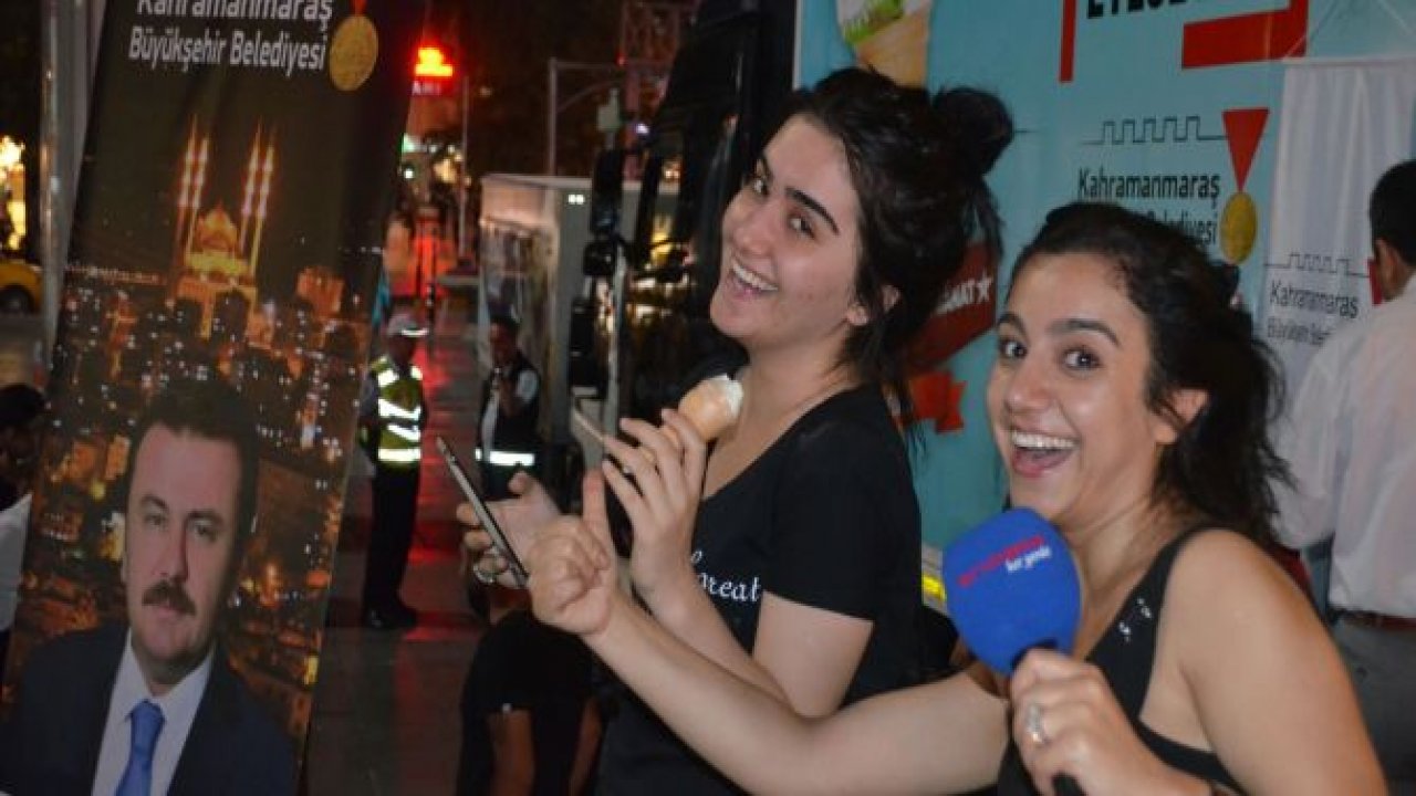 MARAŞ DONDURMASI ANKARALILARI COŞTURDU