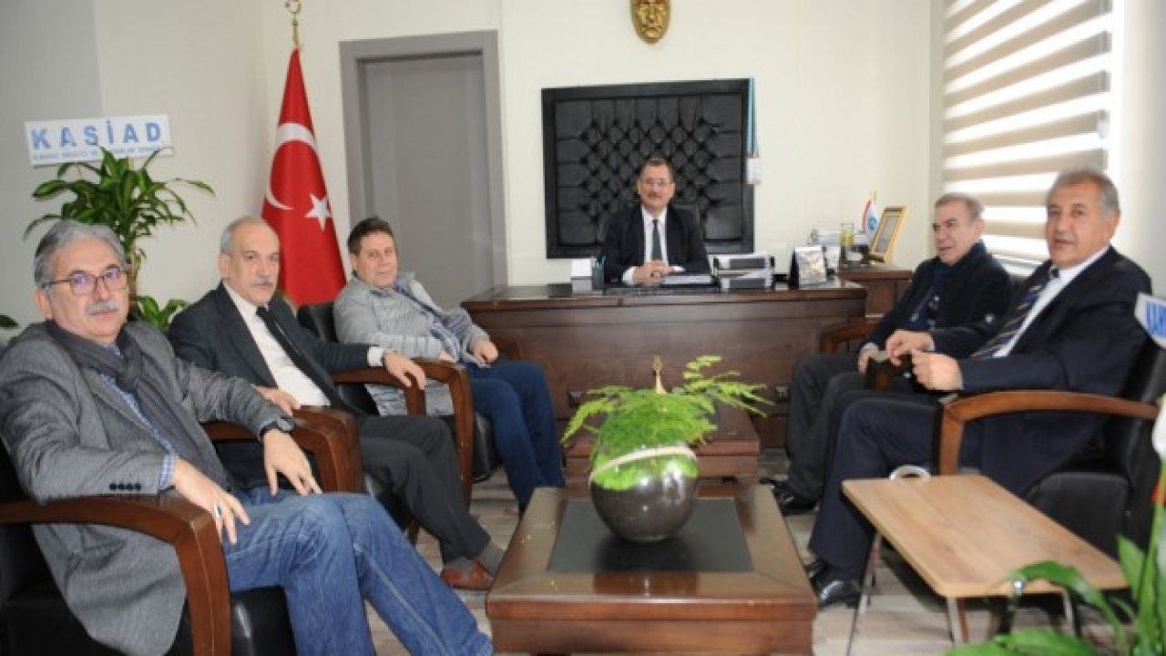 KMBGC’DEN KÜÇÜKDAĞLI’YA ‘HAYIRLI OLSUN’ ZİYARETİ