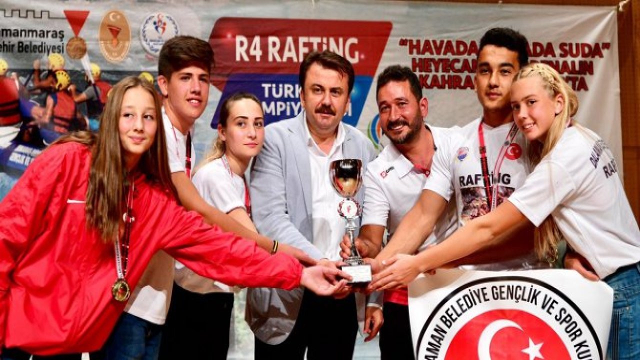 Kahramanmaraş'ta Türkiye Rafting Şampiyonası Ödülleri Dağıtıldı