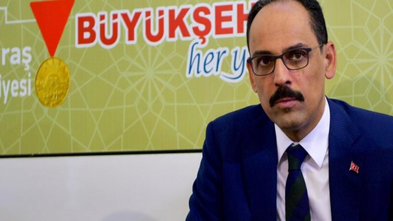 Cumhurbaşkanlığı Sözcüsü Kalın Kahramanmaraş Kitap Fuarında