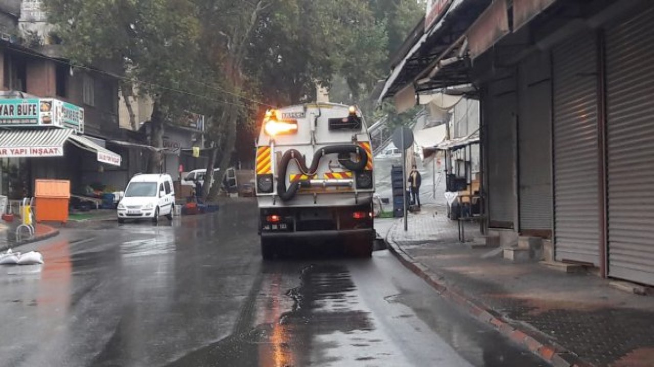 Kahramanmaraş Büyükşehir Belediyesi Yağışlara Karşı Teyakkuzda