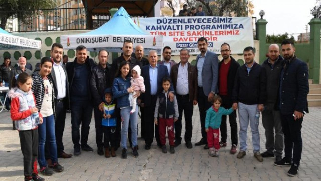 Gönüllere Taht Kuran Belediye Komşuları Buluşturdu