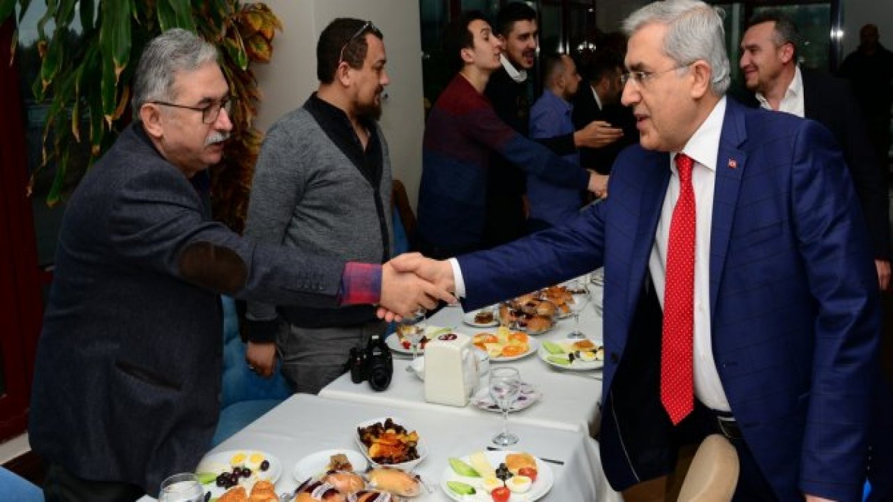 KSÜ Rektörü Niyazi Can, Basın Mensuplarıyla Bir Araya Geldi