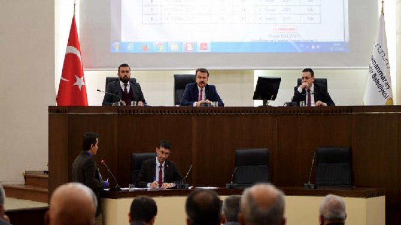 Kahramanmaraş Büyükşehir Belediye Meclisi toplandı