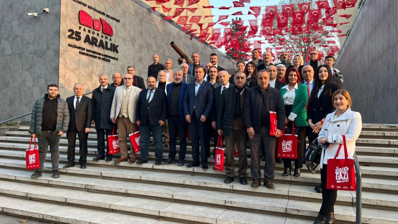 Gazeteciler Gaziantep'te buluştu