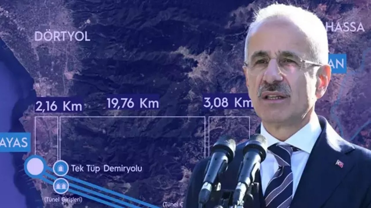 İskenderun-Kahramanmaraş güzergahını kısaltan proje!