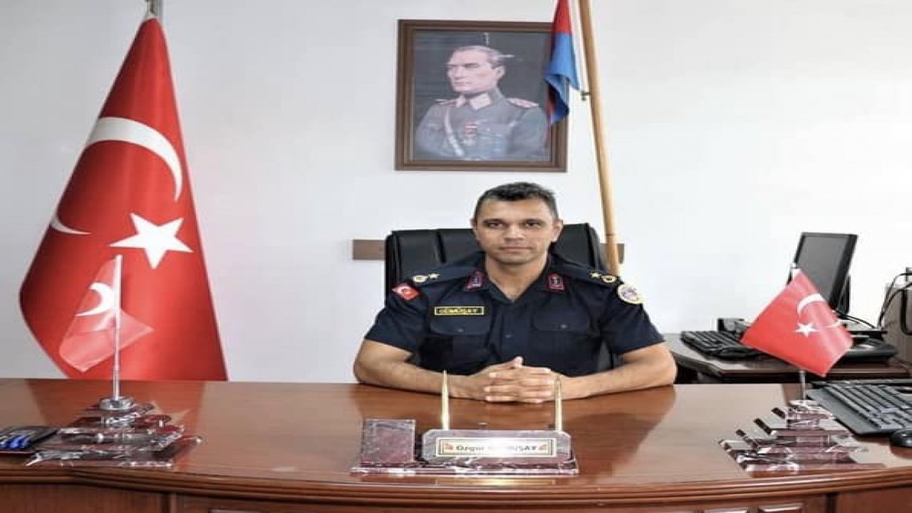 Kahramanmaraş’ta ilçe Jandarma komutanın acı günü!