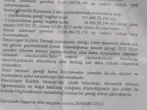 Denizlisporda Kamu Borçları Sıkıntısı