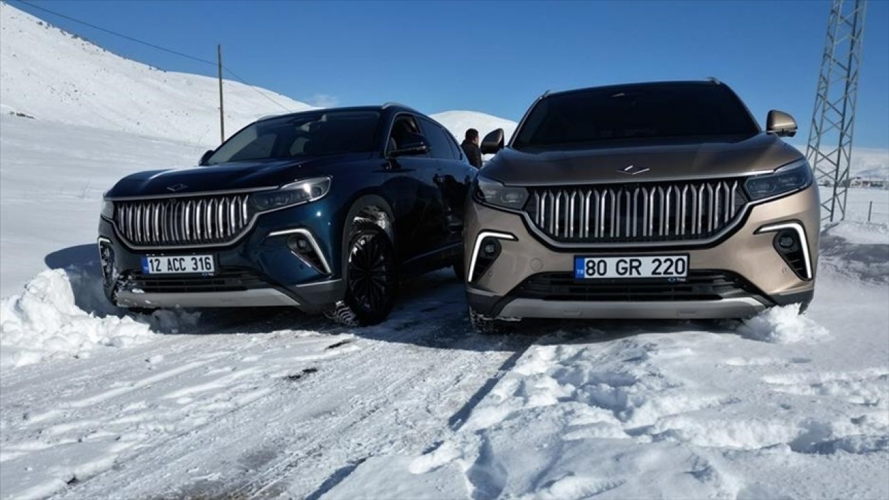 Togg, Bingöl’ün karlı dağlarında test edildi!