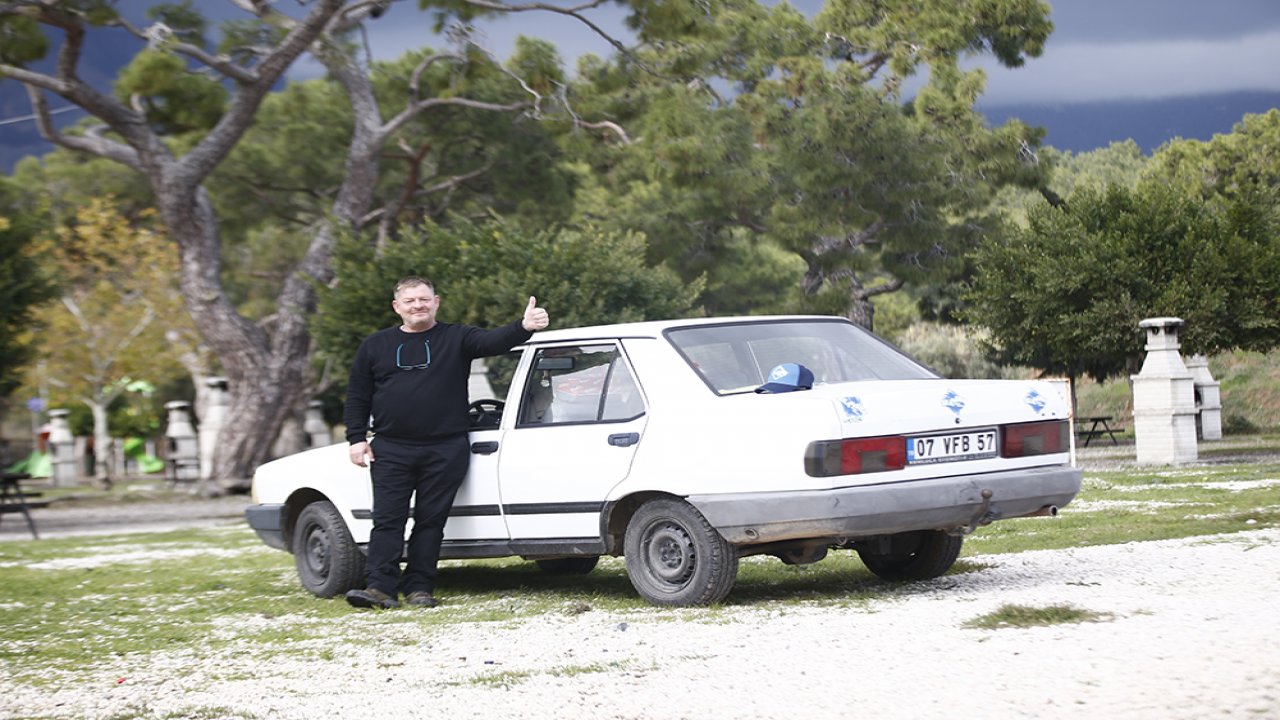 Tofaş Şahin aşkı Almanlara bulaştı! Tornavida ve pense ile bütün tamiratı yapılıyor."