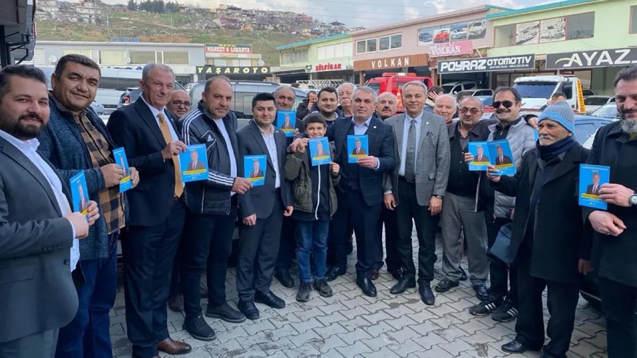 İYİ Parti, Kahramanmaraş'ta esnaf ziyaretlerine hız veriyor