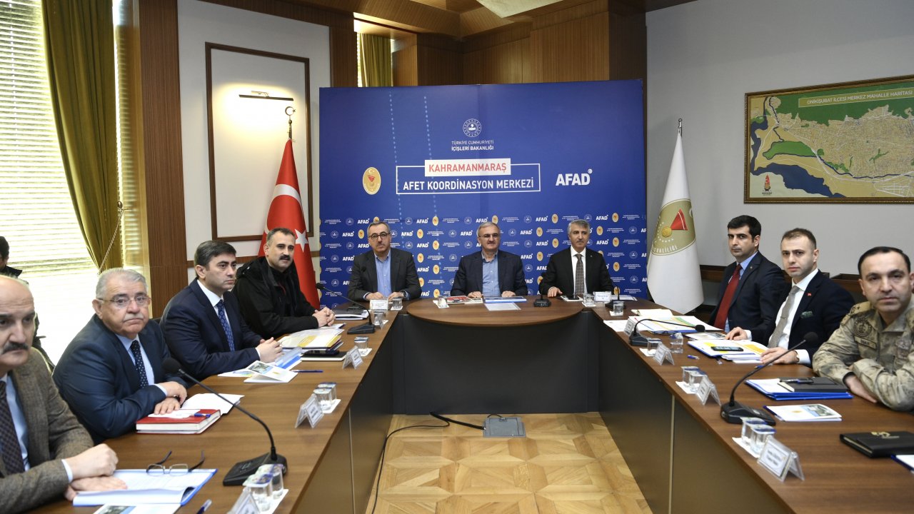 Yeni Kahramanmaraş’ın inşasında şantiyelerde hızlı ilerleme!