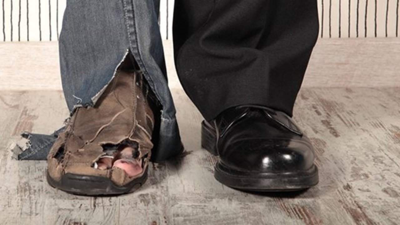 İşte fakir ve Zengin’in yüz şekli!