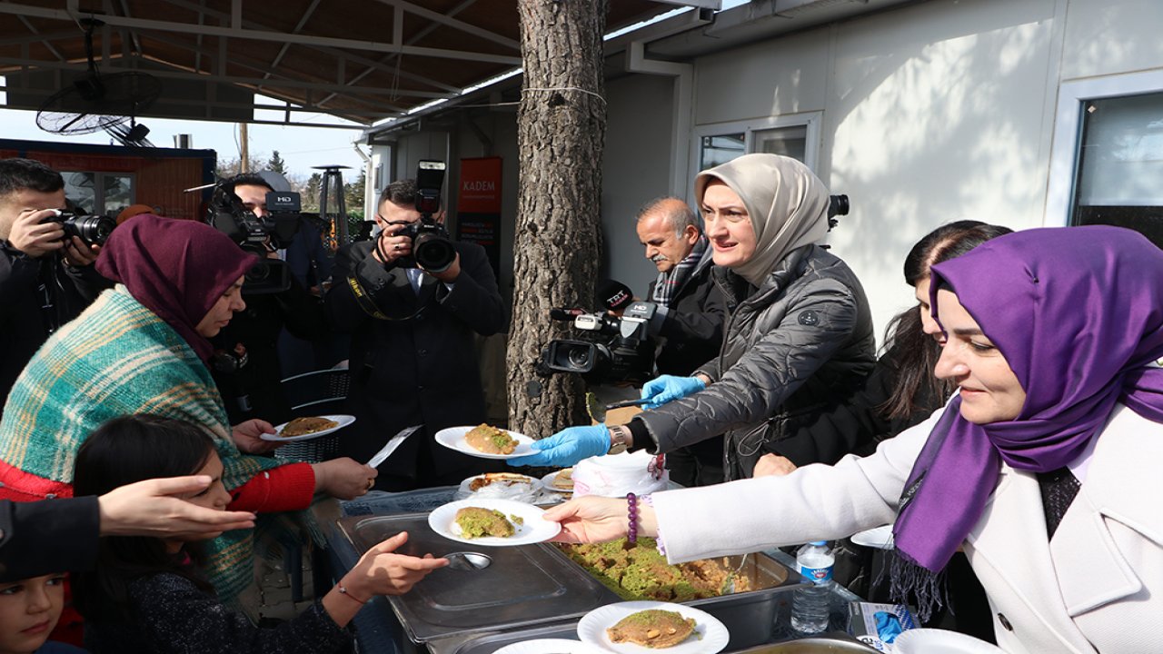 KADEM Kahramanmaraş depremlerinde 10 binden fazla kadına el uzattı!