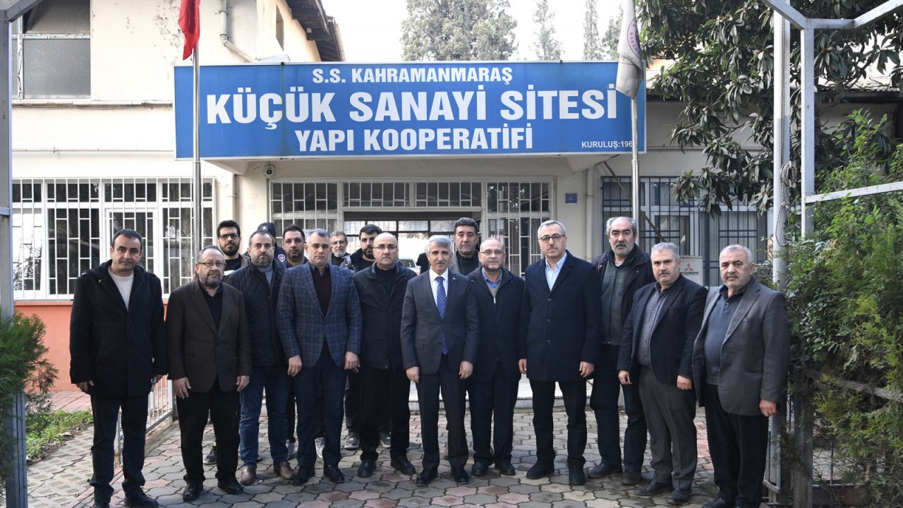 Başkan Güngör ve Vali Ünlüer, sanayi esnafını dinledi!