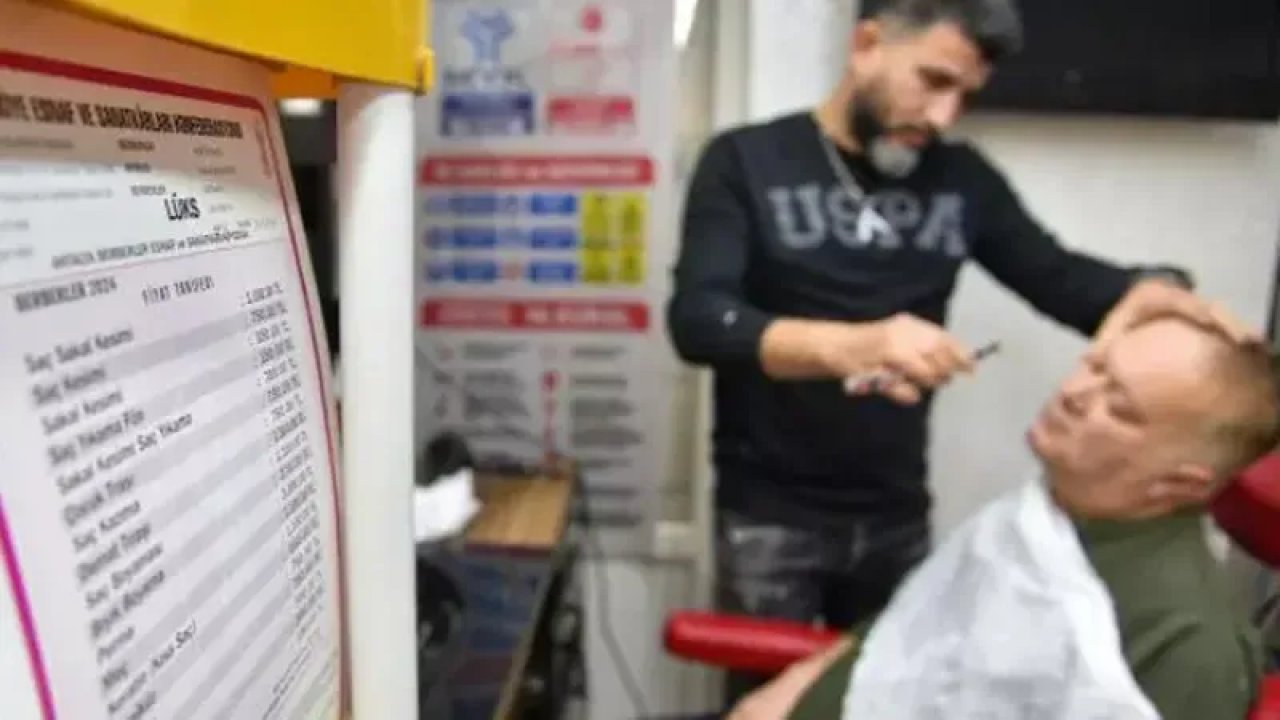 Kahramanmaraş’ta herkes yemek fiyatlarını konuşurken bir zamda berberlere geldi!