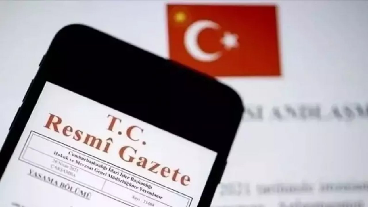Milletlerarası anlaşmalara dair kanunlar Resmi Gazete'de