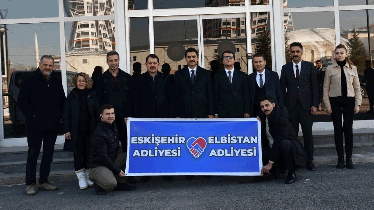 Eskişehir ile Elbistan Adliyesi "kardeş" oldu