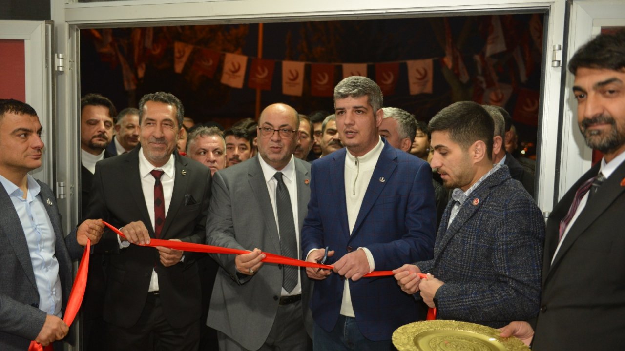 Yeniden Refah Partisi Dulkadiroğlu Seçim Koordinasyon Merkezini açtı!