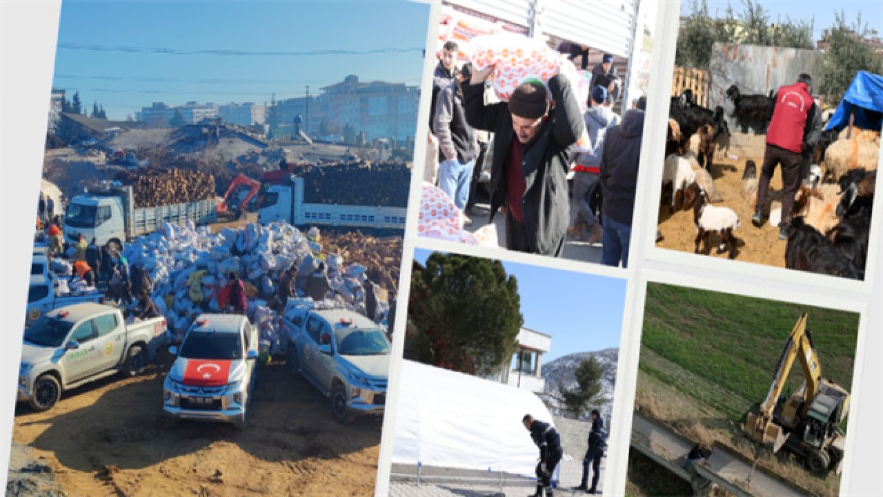 Kahramanmaraş'ta 37 bin ton odun dağıtıldı!