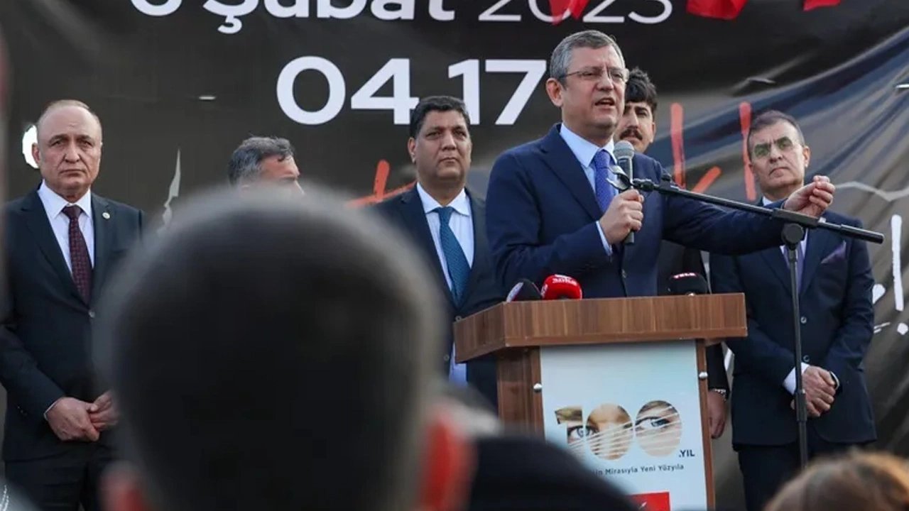 Özgür Özel, Pazarcık'ta konuştu: "İktidarın yapıp yapmadığını takip edeceğiz"