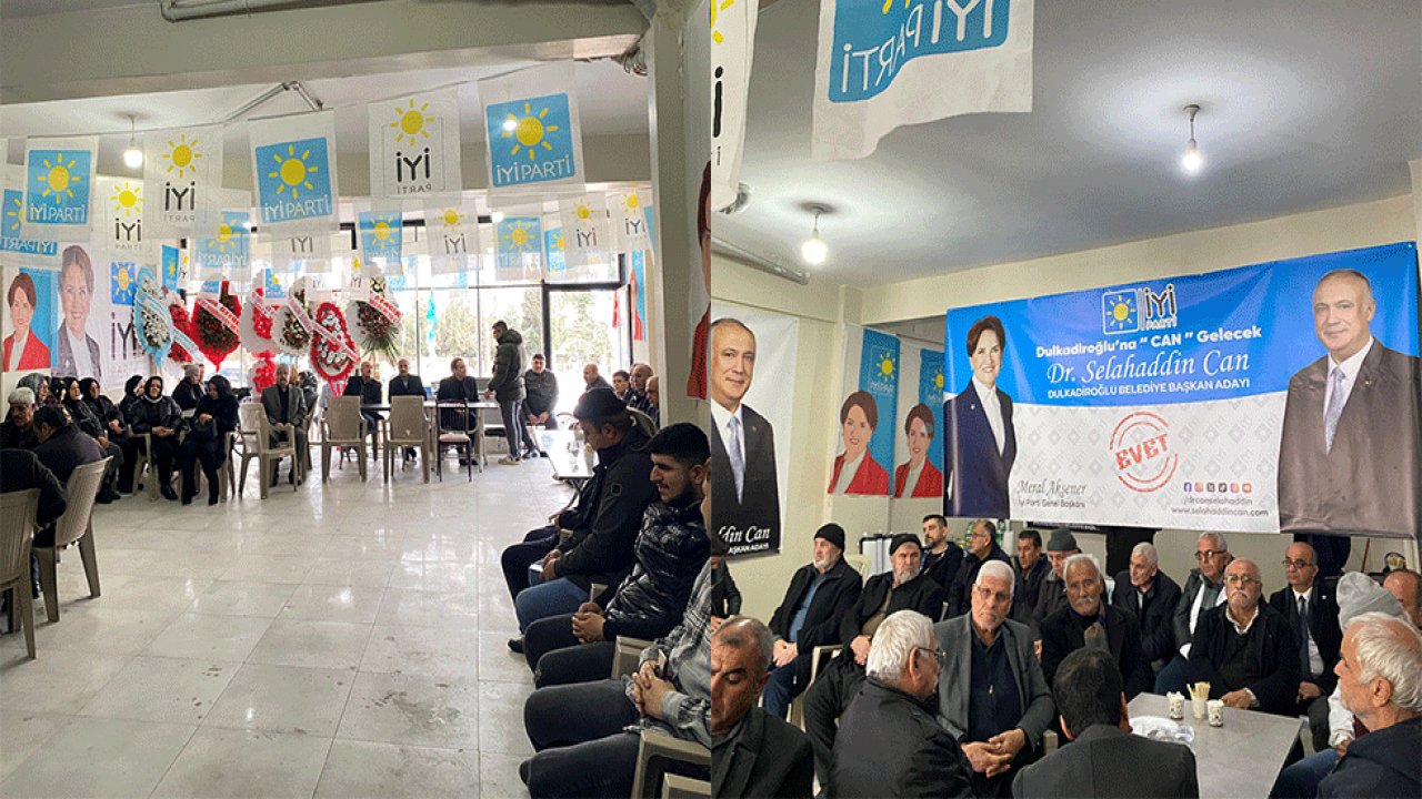 İyi Parti seçim ofisinde deprem şehitleri için lokma dağıtıldı!