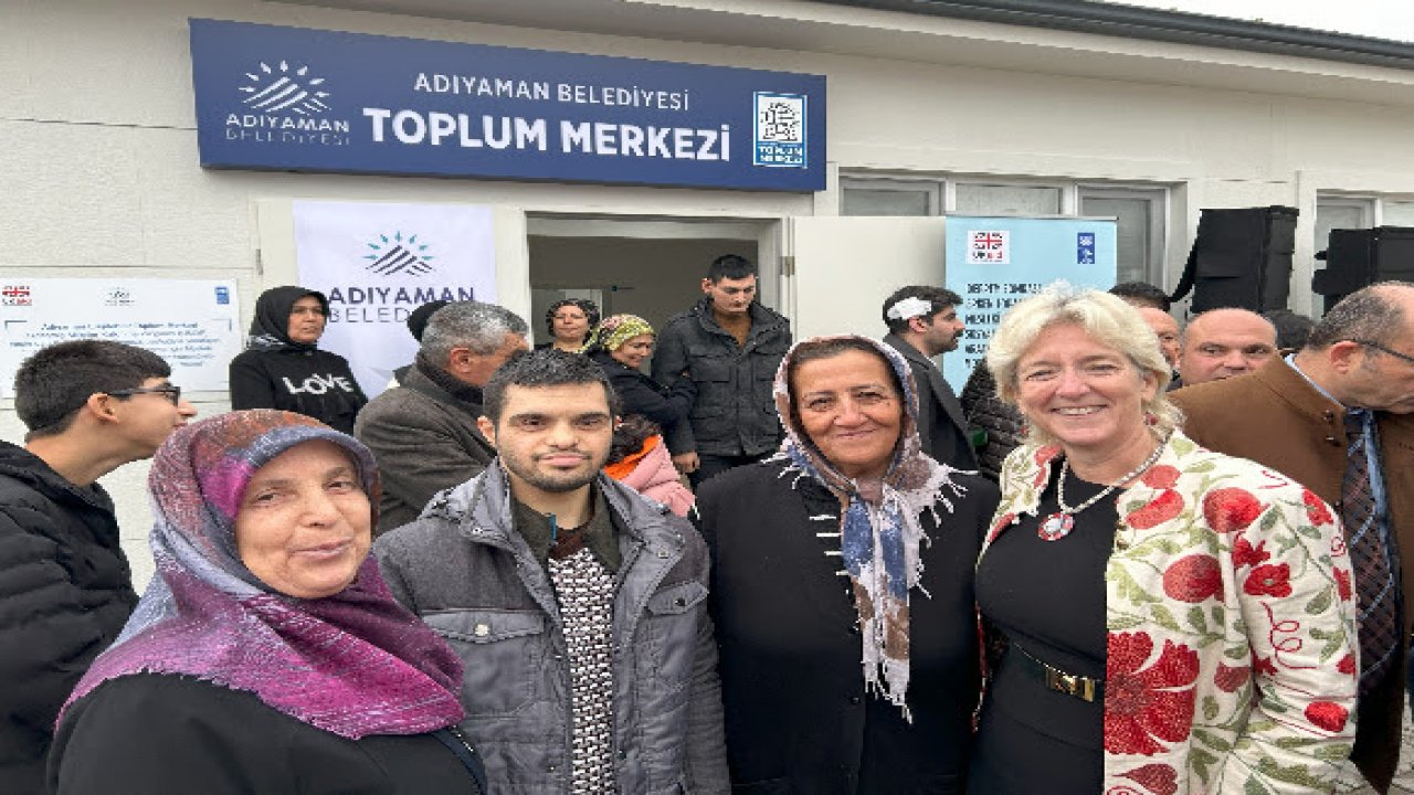 UNDP, deprem bölgesinde üç toplum bakım merkezi açtı!