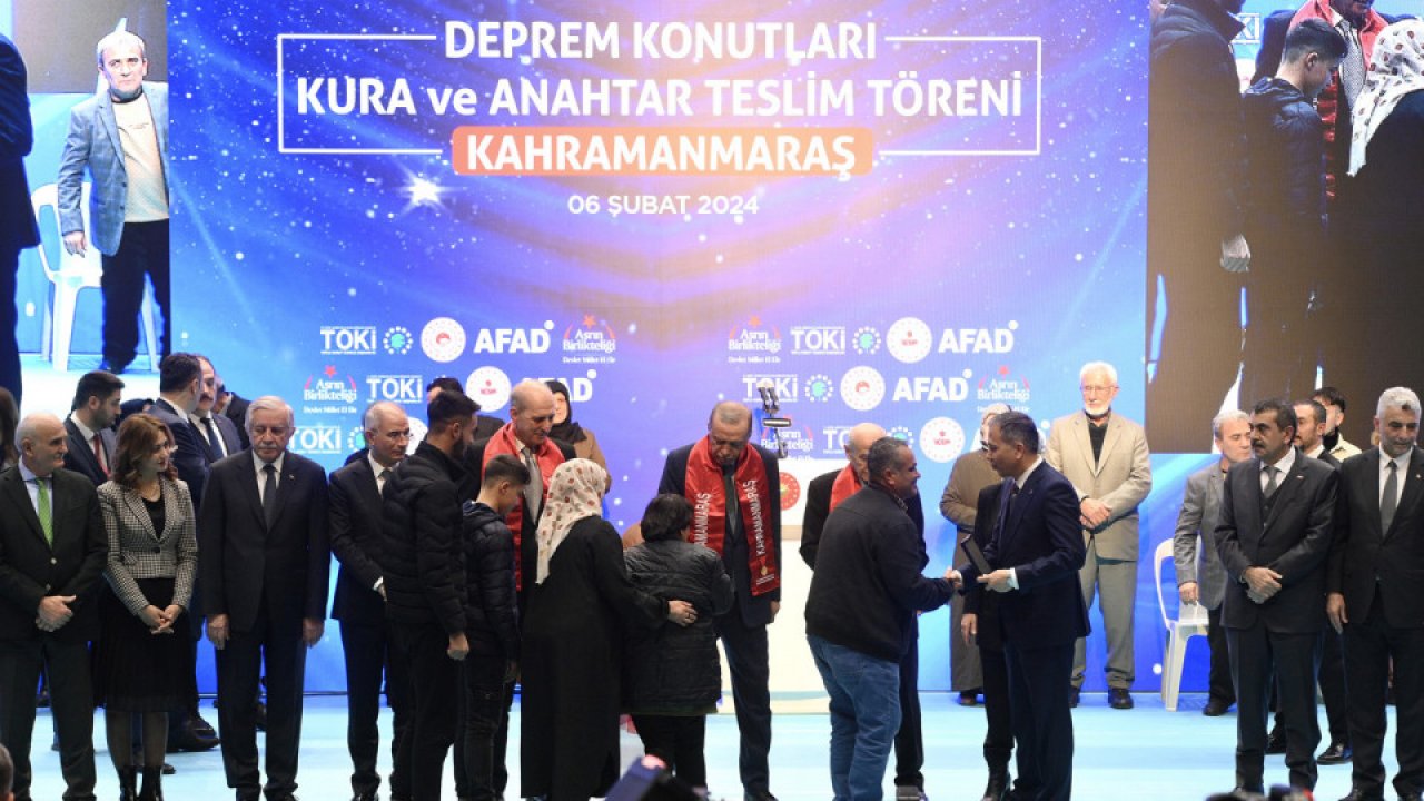 Tamamlanan 9 Bin 289 Konutun Kurası Çekildi