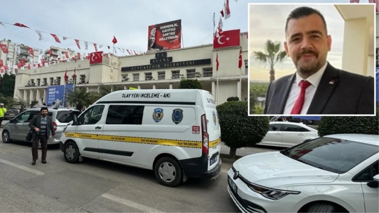Adana Büyükşehir Belediyesine silahlı saldırı! Özel kalem müdürü ağır yaralandı