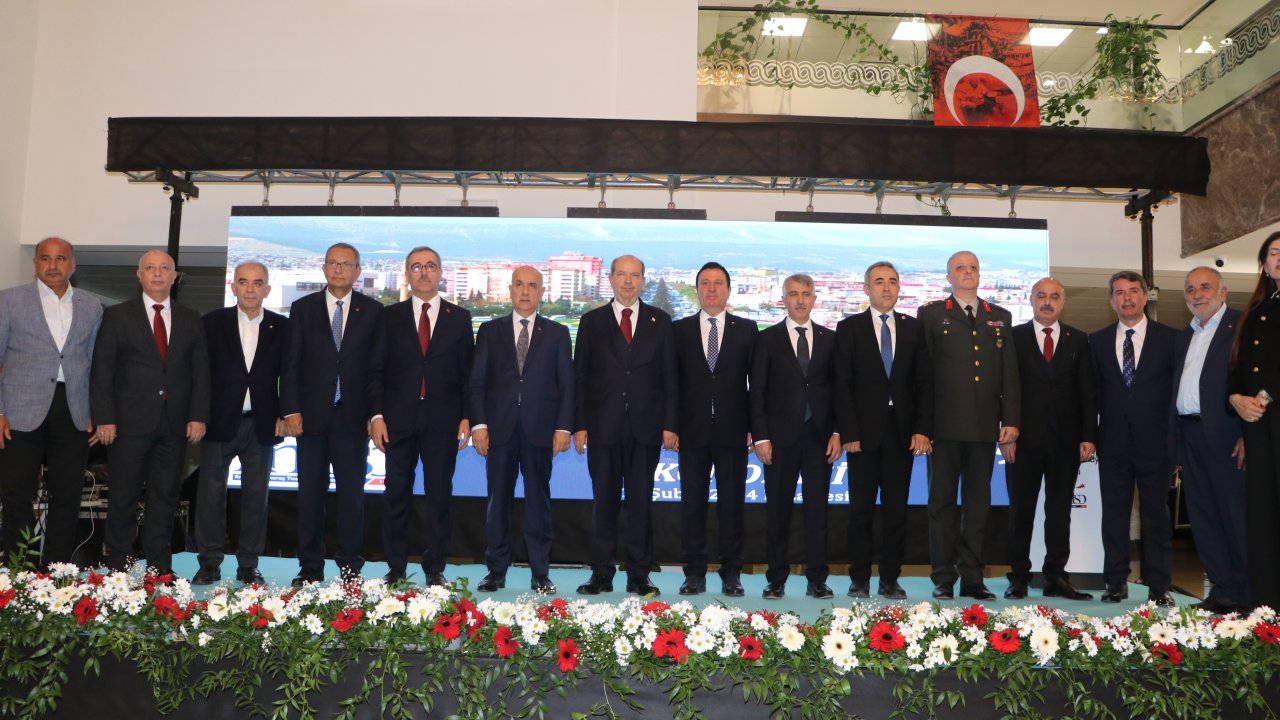 KKTC Cumhurbaşkanı Tatar, Kahramanmaraş'ta iş insanlarıyla buluştu!