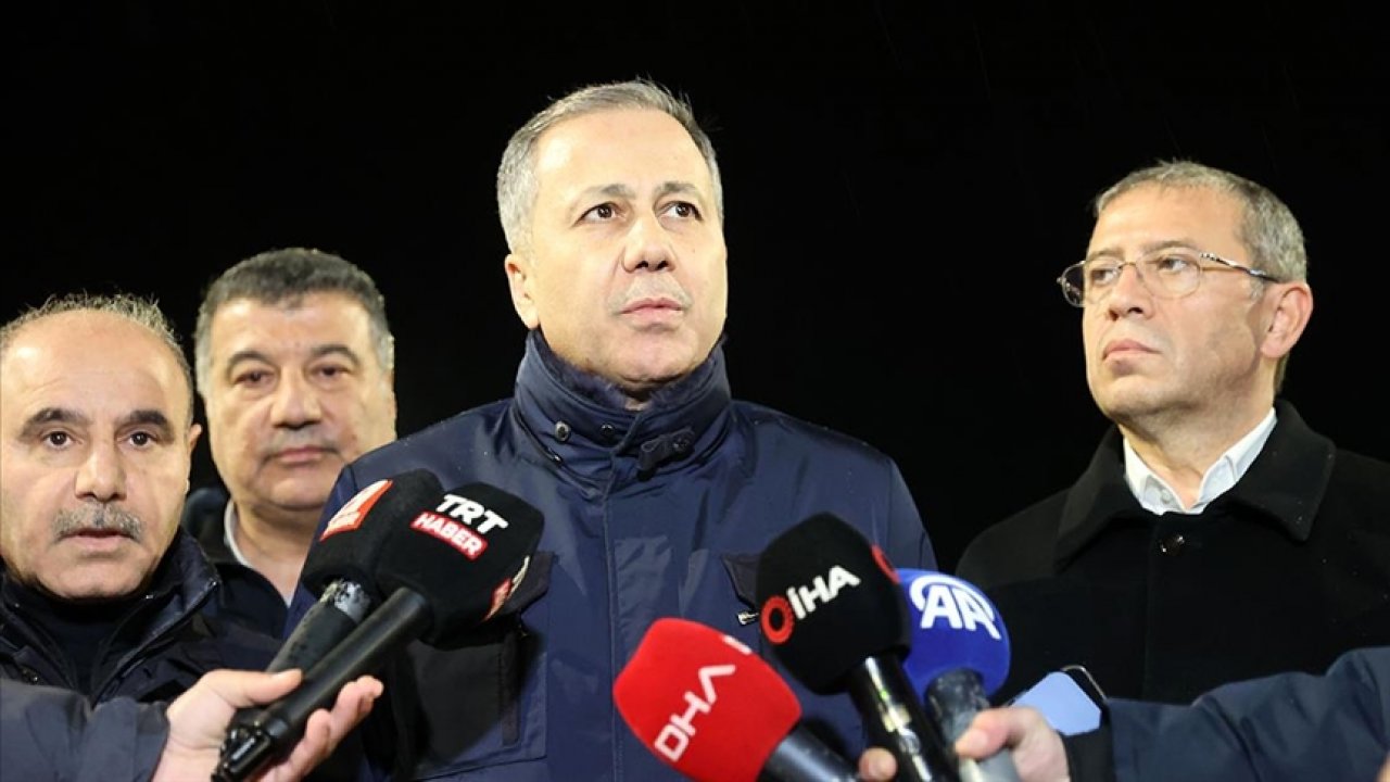 Bakan Yerlikaya: Erzincan'da 827 personel görev yapıyor!