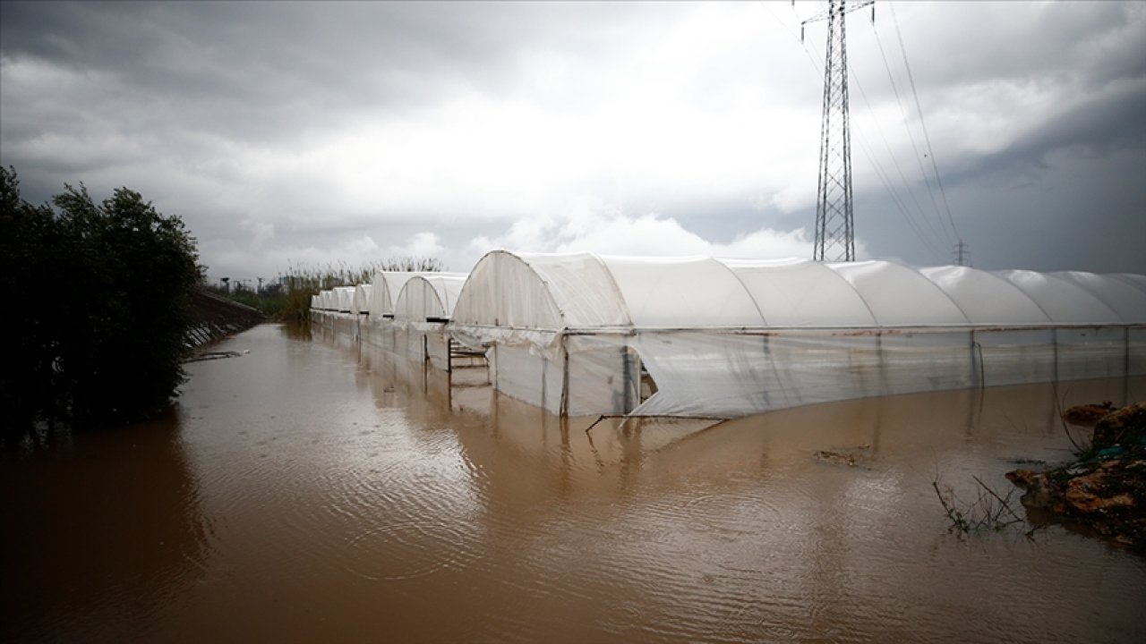 Antalya'da 211 çiftçi ve 1200 dekarlık alan zarar gördü!