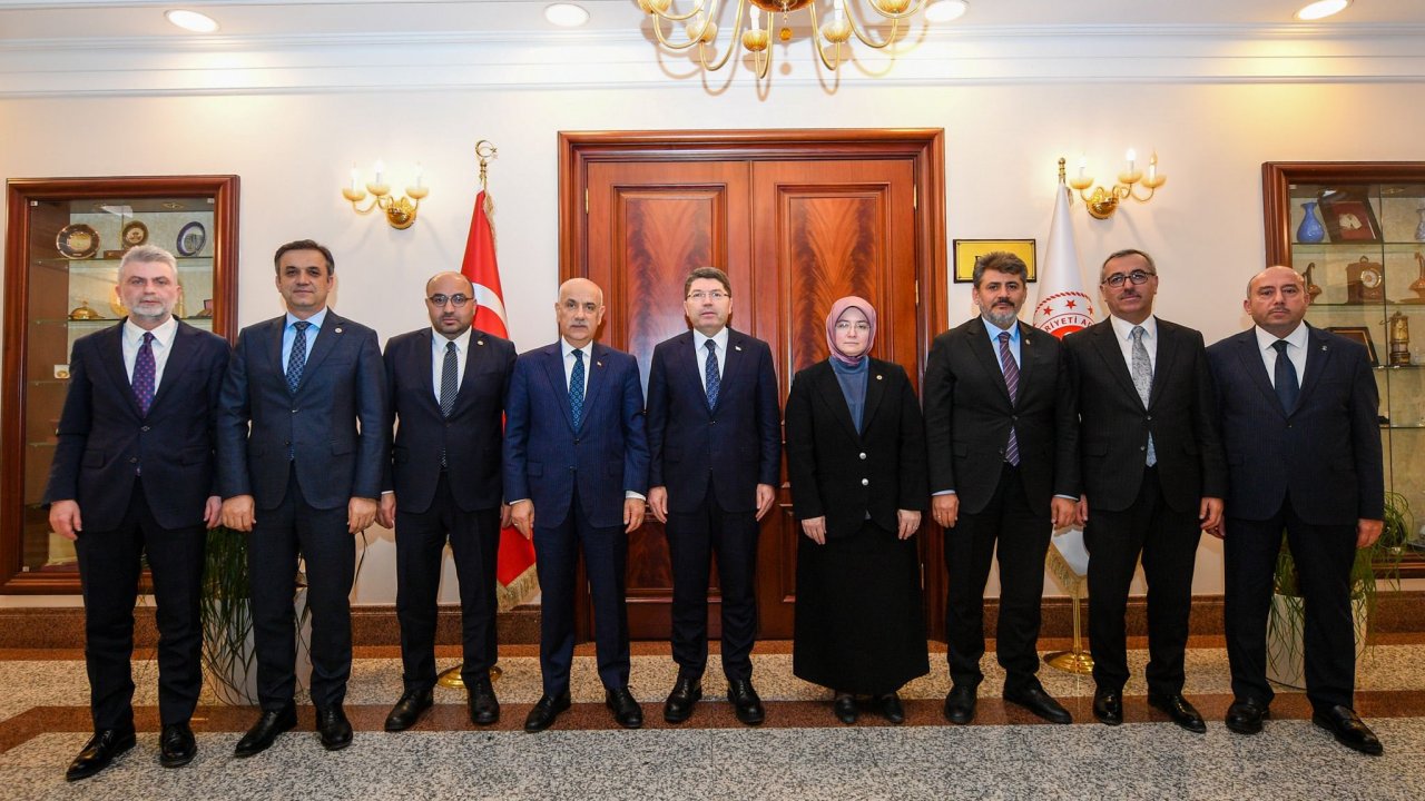 Kahramanmaraş Heyetinden Sağlık ve Adalet Bakanlarına Ziyaret!