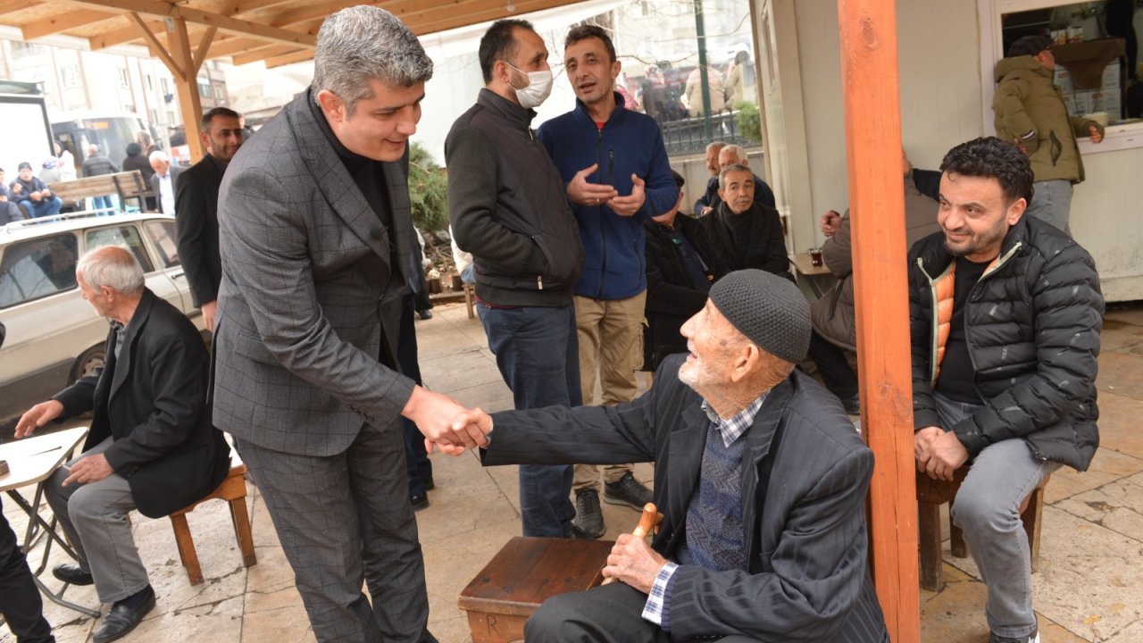 Aydoğar dertleri dinliyor, 1 Nisan’da şehre Refah geliyor!