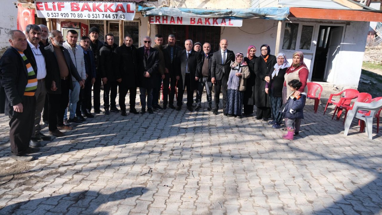 Koray Kıraç, Afşin kırsalında vatandaşlarla buluştu!