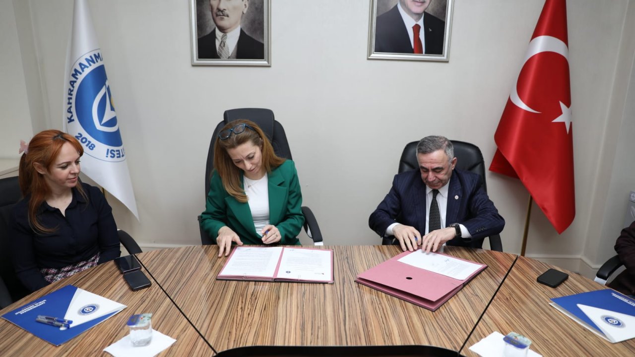 Kahramanmaraş KİÜ ve Azerbaycan Hazar Üniversitesi İşbirliği Protokolü İmzaladı!