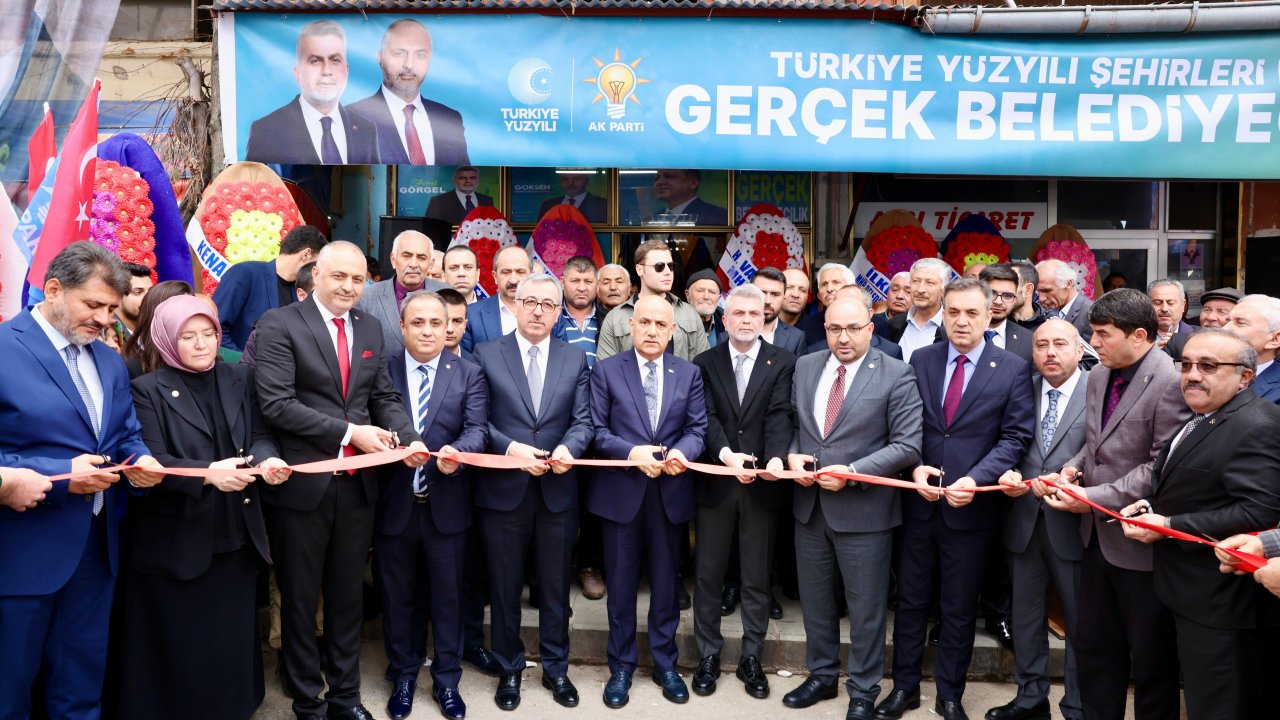 AK Parti Kahramanmaraş seçim ofisleri hizmete açıldı!