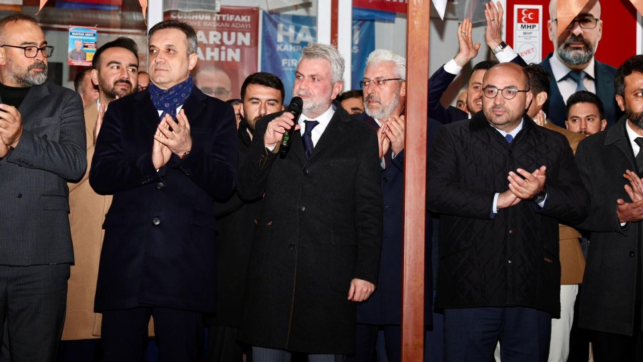 Kahramanmaraş’ın kuzey ilçelerinde Ak Partiye sevgi seli