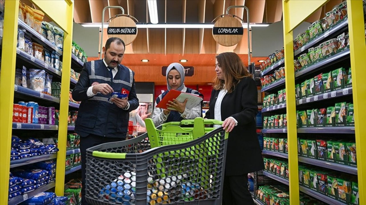 Ticaret Bakanlığından ramazan ayı öncesi market denetimi!